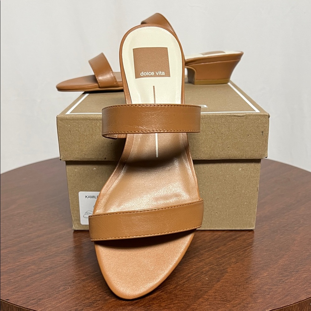 Dolce Vita Women's Brown Wedge Sandals